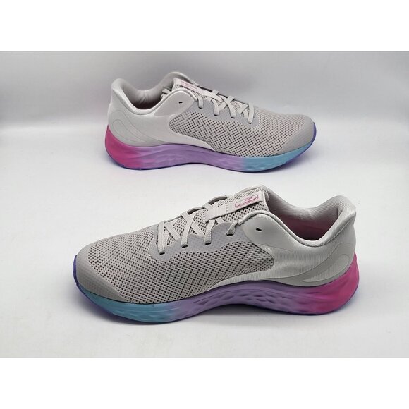 New‎ Balance Kids Fresh Foam Arishi V4 Grey/Pink/Purple Shoes Size 7 (7775024) - Picture 3 of 11